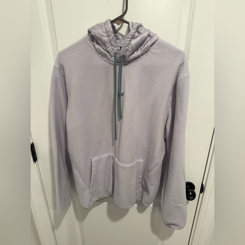 Fabletics Lavender Hoodie with Front Pocket - Large